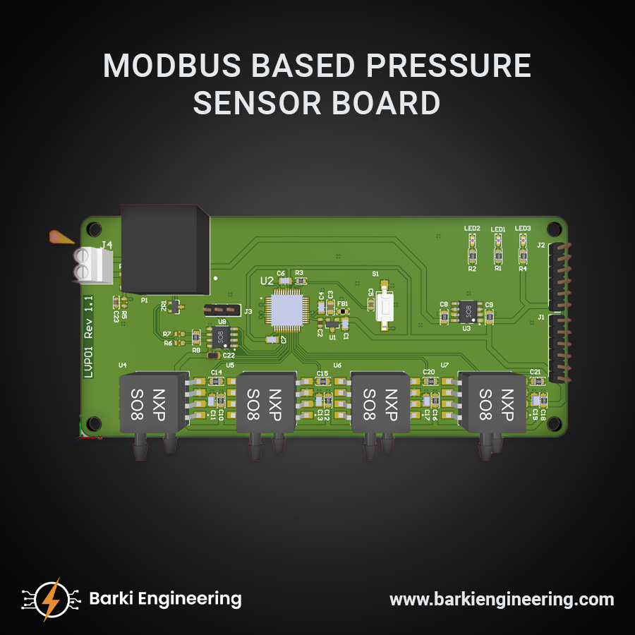 ModBus-Based-Pressure-Sensor-Board