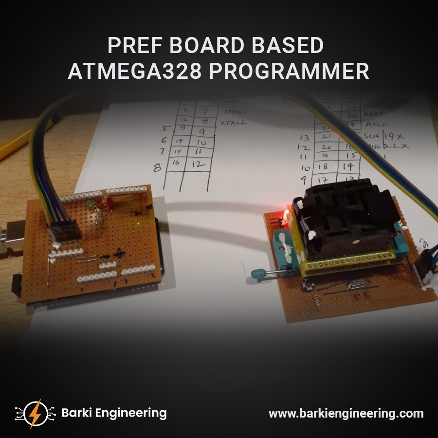 Pref Board Based Atmega328 Programmer